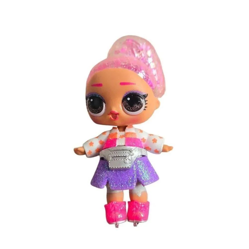 FIGURE 8 - LOL Surprise Doll Ice Skates Winter Disco Glitter Globe - Authentic